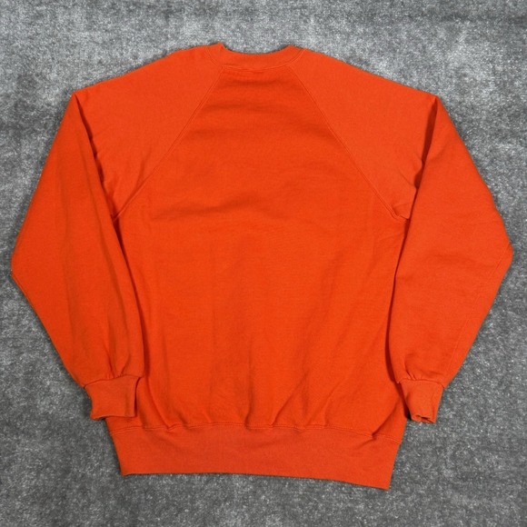 Vintage Jerzees Sweatshirt Women's XL‎ Orange Halloween Boo Ghost Grandma Granny - Picture 2 of 10